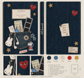 Mihenk Hardcover - Denim Defter