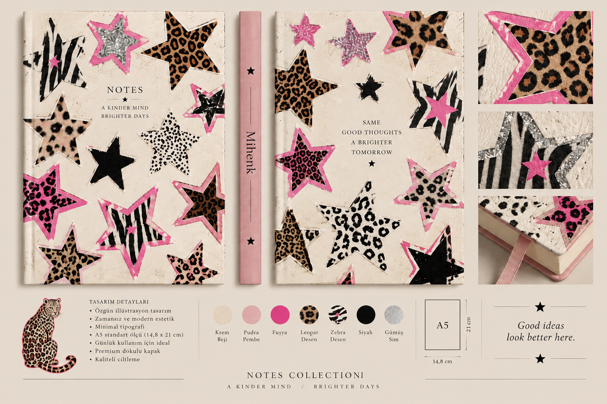 Mihenk Hardcover - Yıldız Defter